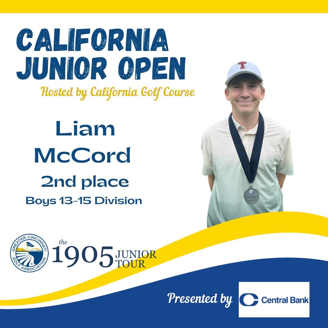 GCGA's tweet photo. Congratulations to the boys' division top finishers of the California Junior Open!

16-18 
🥇 Oliver Golden
🥈 Blake Ernst

13-15 
🥇 Zac McGrath
🥈 Liam McCord

Full results at https://t.co/vtAGwFo880 https://t.co/QqRppi8ETD