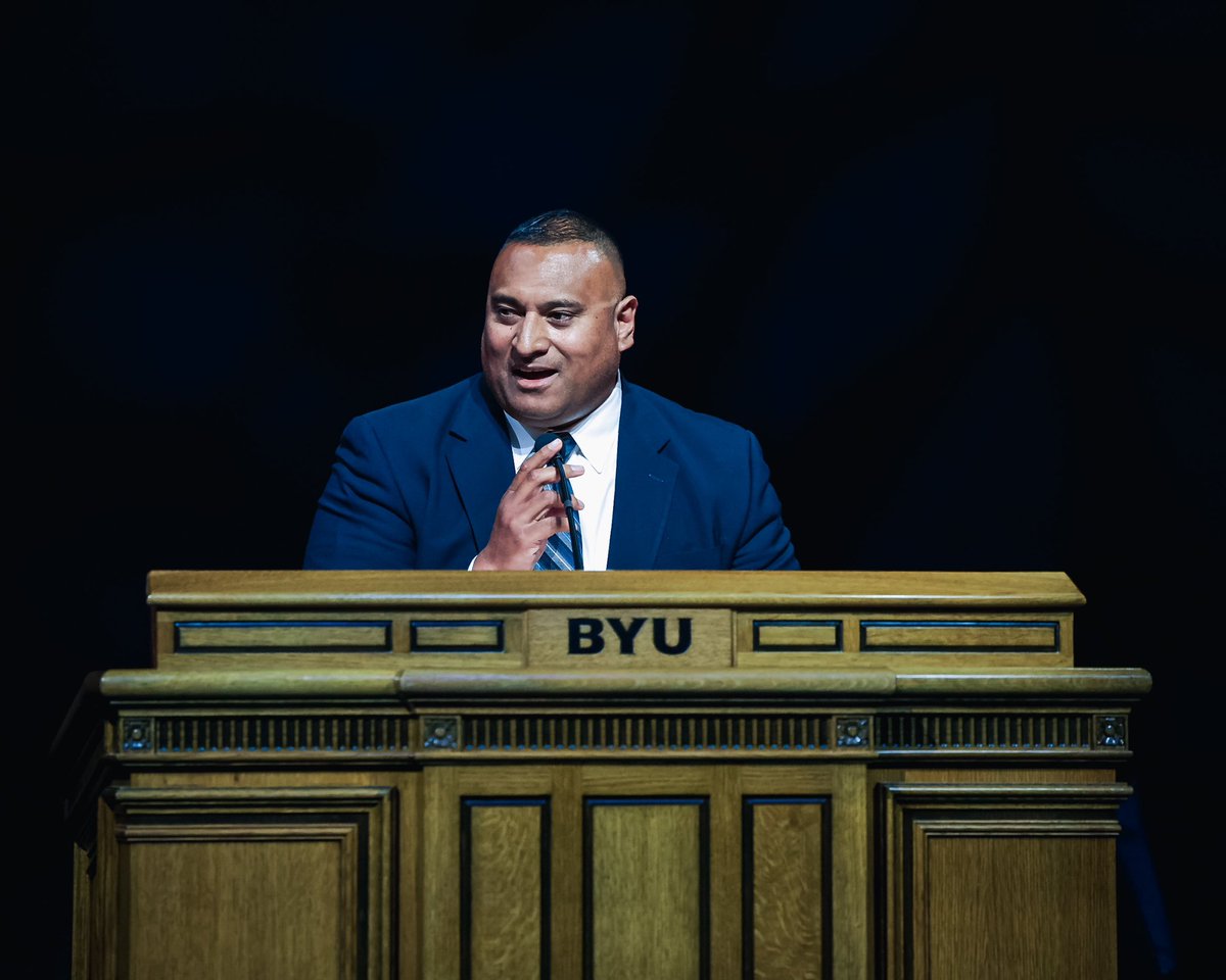 BYU FOOTBALL (@byufootball) on Twitter photo “As we talk about Christ in our program, I tell them—let’s follow the TOUGHEST guy who ever walked on this earth. Jesus Christ”
- <a href="/kalanifsitake/">Kalani F Sitake</a> “As we talk about Christ in our program, I tell them—let’s follow the TOUGHEST guy who ever walked on this earth. Jesus Christ”
- <a href="/kalanifsitake/">Kalani F Sitake</a>