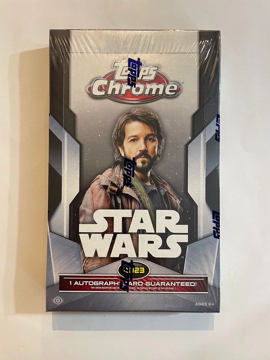 2023 Topps Chrome Star Wars Hobby Boxes in stock.

newenglandsportscards.com/online-shop-3/…