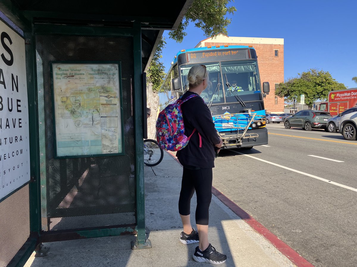 After some fish tacos and strolling car-free Main Street, it’s time to go home via VCTC bus. The ride takes 47 minutes, costs $3.60, and drops me off two blocks from home.