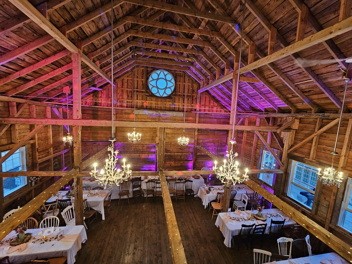 Congrats to wedding couple and thank you to everyone at the Barn at Sadie Belle Farm , I wanted to express my sincerest gratitude for an unforgettable wedding celebration. Your warmth, hospitality, and attention to detail created an incredible experience. #halifaxdj #wedding