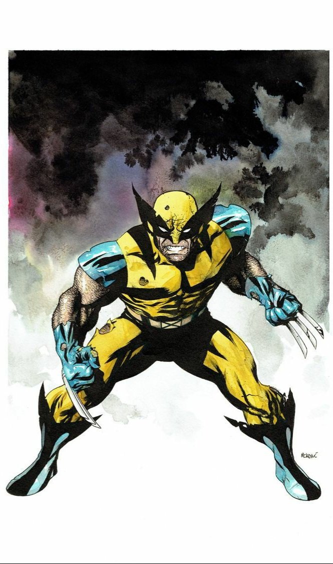 @RegAndy76 @WolverSteve @The1stBAT @Skyhawk1 @xmentas @diego_sieiro Thanks for the tag Reg #Wolverine 
Art done by Mike McKone #SuperSunday