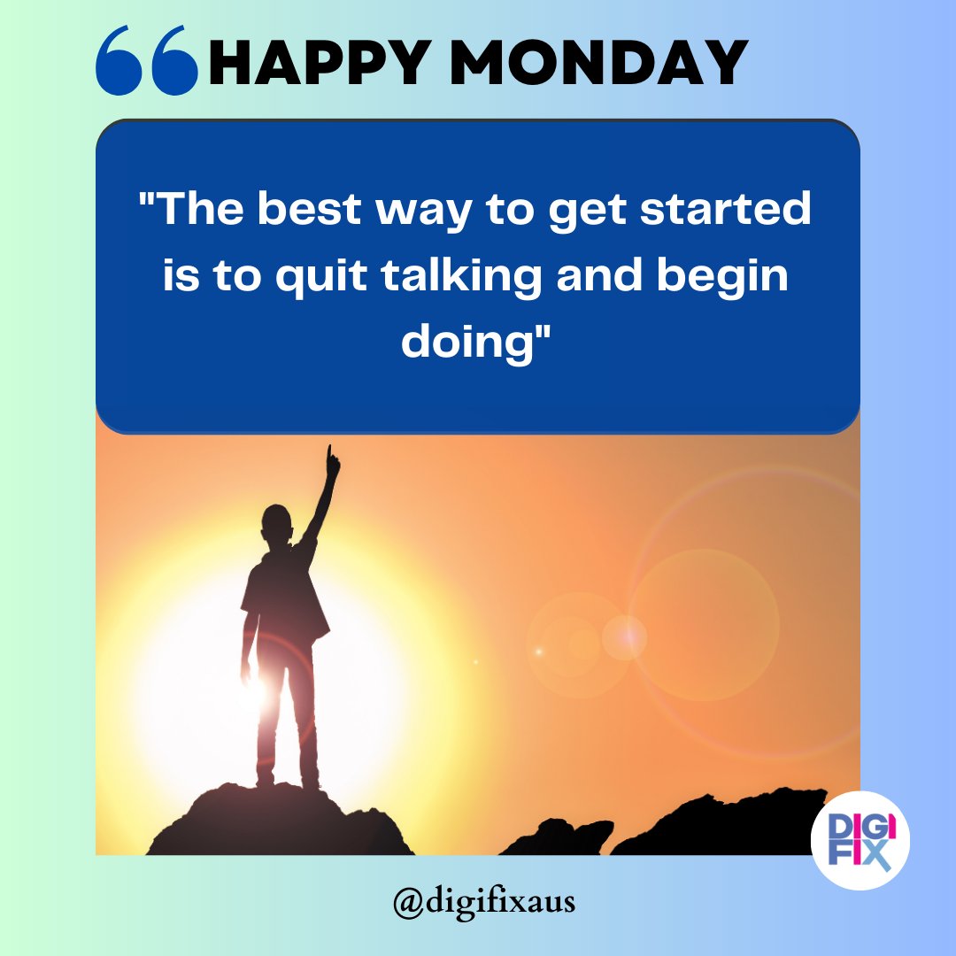 “The best way to get started is to quit talking and begin doing'

#motivationalpost #motivationalquotesdaily #motivationalspeakers #motivationalthoughts #motivationalquotesoftheday #motivationalquotes #motivationalmonday #motivationalsayings #motivationalmondays