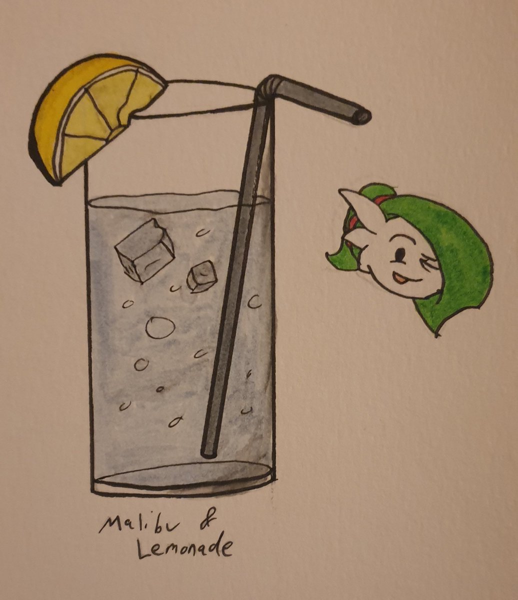 Slomosponge's tweet photo. Jenna's drink of choice https://t.co/BlnbCSgcc0