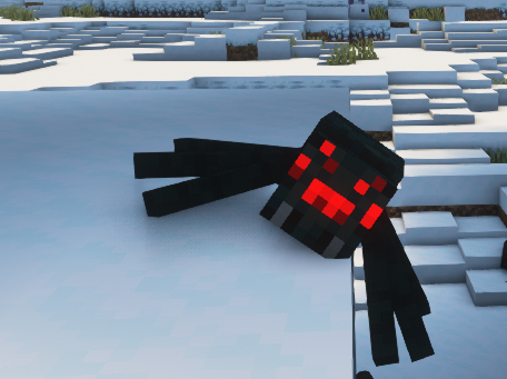 QQueSMP's tweet image. i will never be as chill as this spider