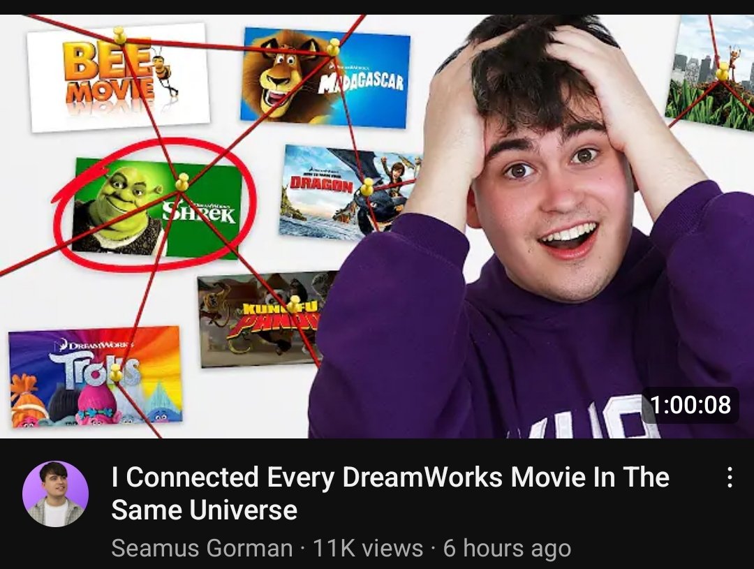 Ah yes. The DreamWorks theory