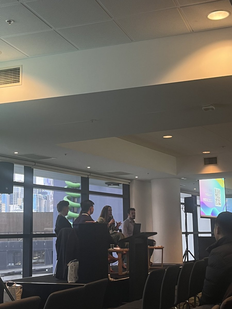 Great to have <a href="/ama_vice/">AMA Vice President</a> at our <a href="/UniMelb/">University of Melbourne</a> MD student conference chatting on a panel about regulation - educating students about ahpra, explaining the importance of regulation, and demystifying  students concerns around mandatory reporting. #MDSC23 <a href="/Ahpra/">Ahpra</a> <a href="/ama_media/">AMA Media</a> <a href="/yourAMSA/">AMSA Australia</a>