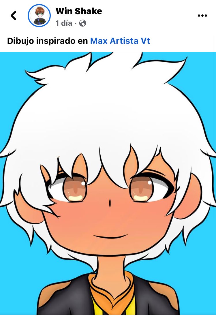 MaxartVT1's tweet image. Mi amigo win me hizo este dibujo ✍️ le salió muy genial 😁