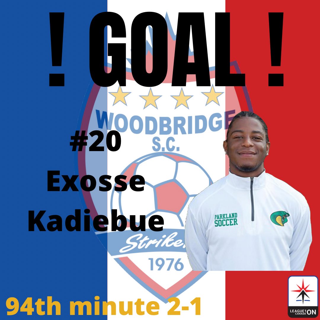 94’ STRIKERRSSSS GOALLLLL!!!!

The winner at the death for #20
Exosse Kadiebue, a miraculous ending to the match! 

2-1 , WOW! 🤩

#TheBridge ; #L1OLive