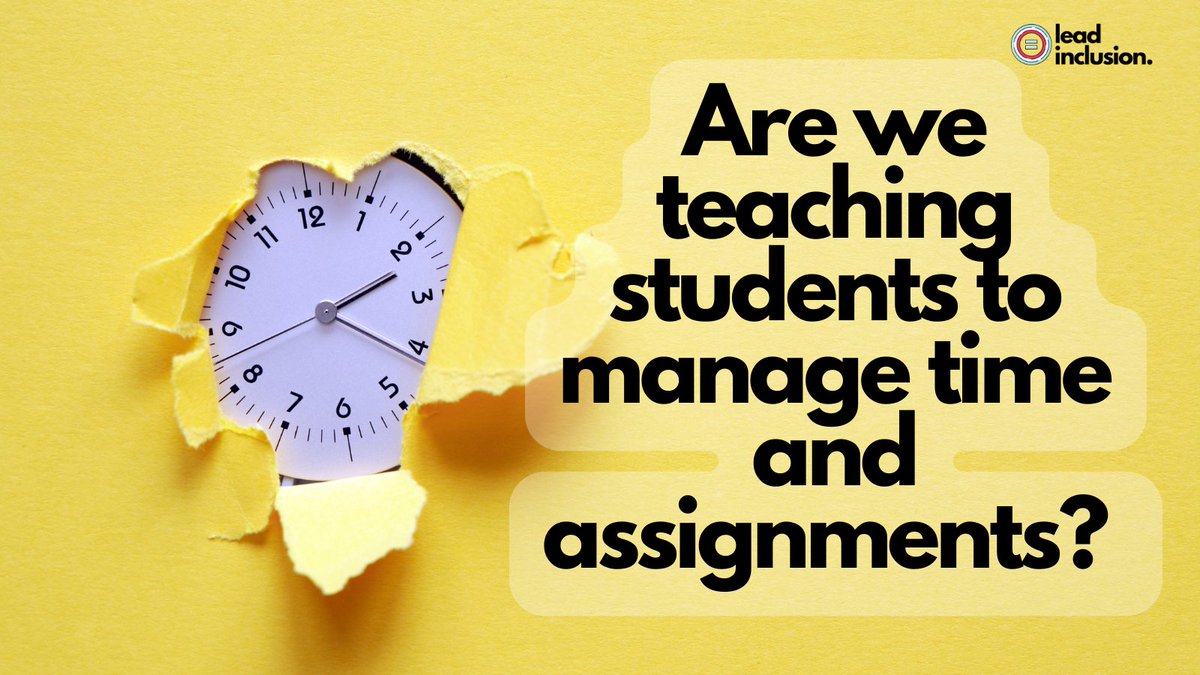 leeannjung's tweet image. 🚦 Are we teaching students to manage time and assignments? Metacognitive awareness helps students find effective learning strategies that work for them. 🛤️#LeadInclusion #edchat #edtech #spedchat #sblchat #education