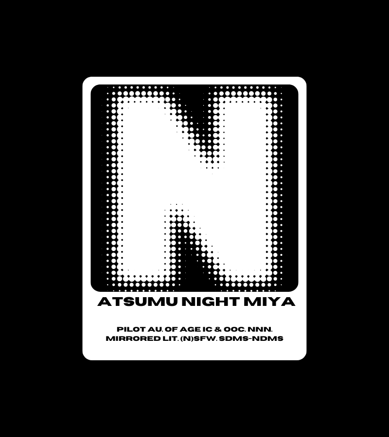 ㅤ
ㅤ
                   atsumu night miya
                         like/rt #hqrp

ㅤ