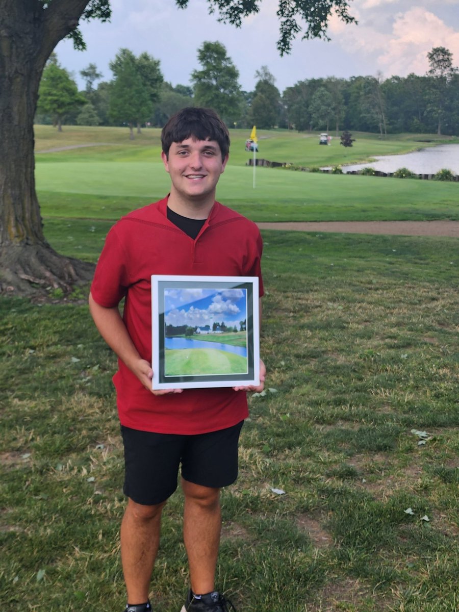 Congrats to Conner Swartzentruber from <a href="/LoogooteeHSGolf/">Loogootee Golf</a> on winning the Junior Division in the DC Metal Classic Competition with an impressive total of 145 (71-74)!