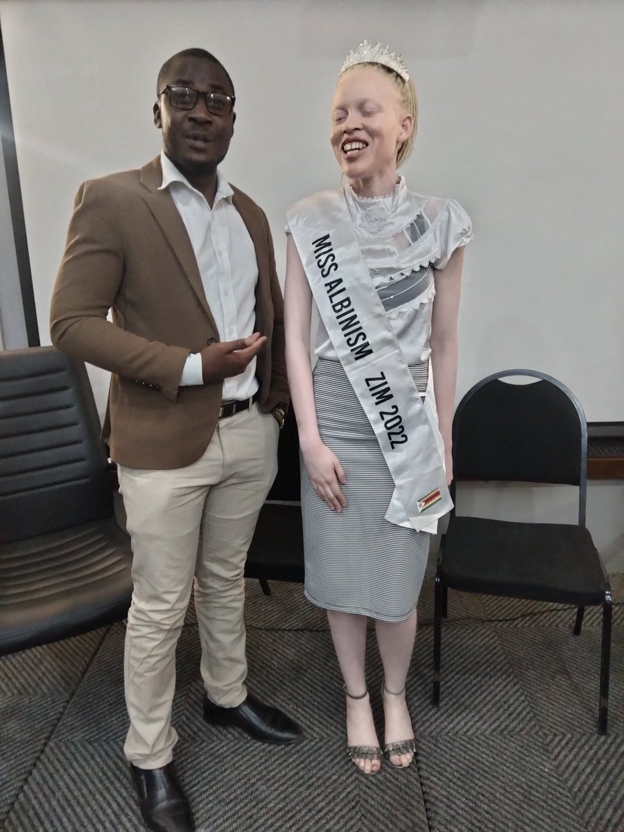 SAYoF_DISABLITY's tweet photo. MYTH: Albinism is a punishment of sin.
FACT: Albinism is a genetic condition characterized by the absence or decreased melanin in the skin, hair, and eyes, producing significant alterations in the vision.
#SADCYouthForum
#SAYCAA
@The_Tonga_Queen https://t.co/mlT7K7ATWa