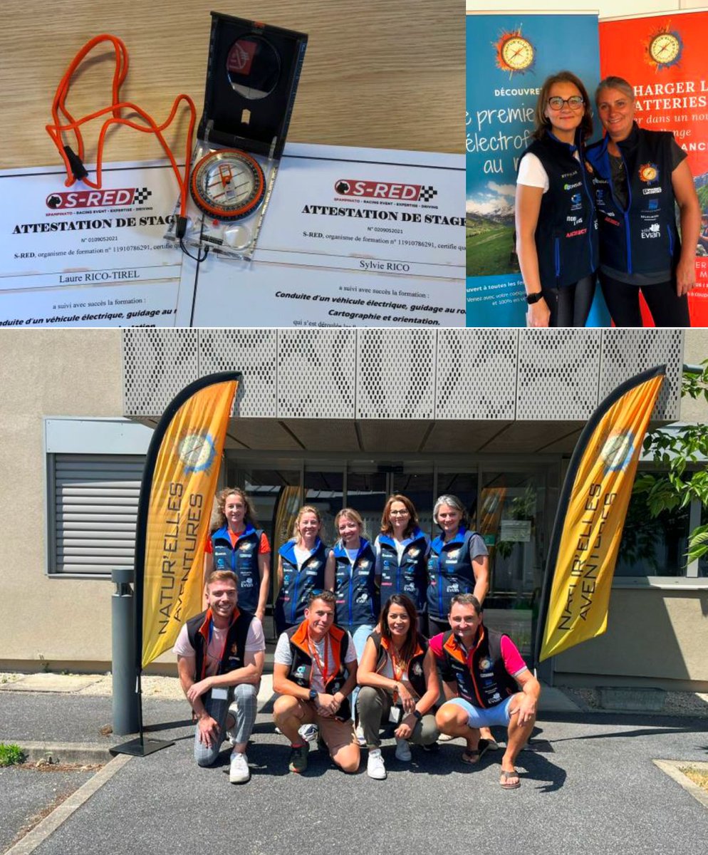 Stage préparatoire pour notre future participation au premier rallye 100% électroféminin en Norvège avec départ le 19 août prochaine ! Un grand Merci aux sponsors engagés à nos côtés : <a href="/CE_iledefrance/">Caisse d'Epargne IDF</a> , <a href="/reltim/">reltim</a>, @sibylone, <a href="/Reseaulution_/">Reseaulution</a> , <a href="/bornes/">Bornes jean GudginEs</a> solutions !