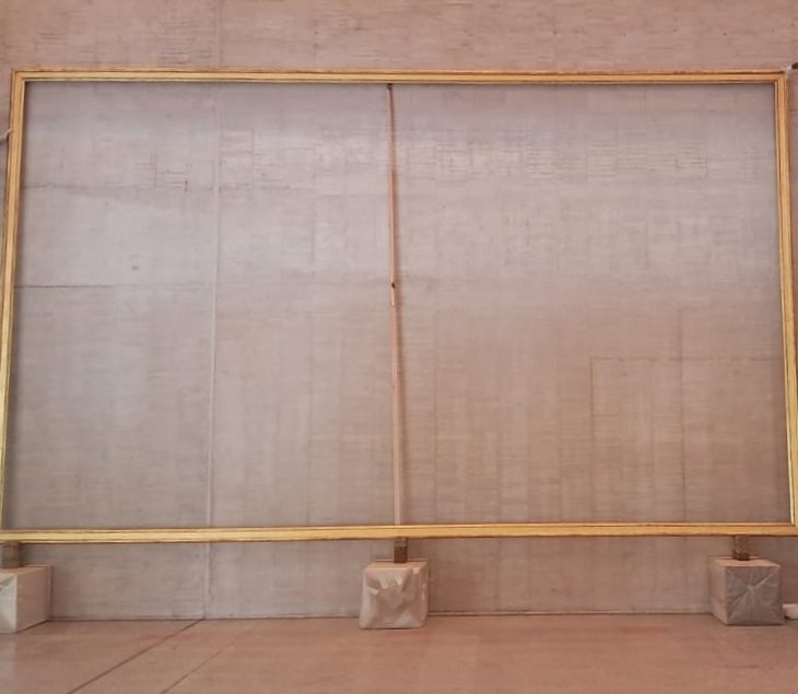 Un año de minuciosos trabajos de restauración...
Por fin, llega el día de la presentación del cuadro restaurado de Planella 'Los comuneros de Castilla', que desde hoy presidirá el vestíbulo de las <a href="/Cortes_CYL/">Cortes de Castilla y León</a> gracias a la cesión en depósito del <a href="/museodelprado/">Museo del Prado</a>.