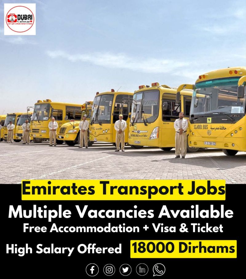 Emirates Transport Careers  – High Paid Jobs Available - Hiring Staff Urgently
⭐ Click Here To Apply 👉 lnkd.in/dh_eysDN

#jobsinuae #jobsindubai #career #uaejobseekers #uaerecruitment #uaecareers #remotework #hybridjobs #remoteopportunity #remotejobs
