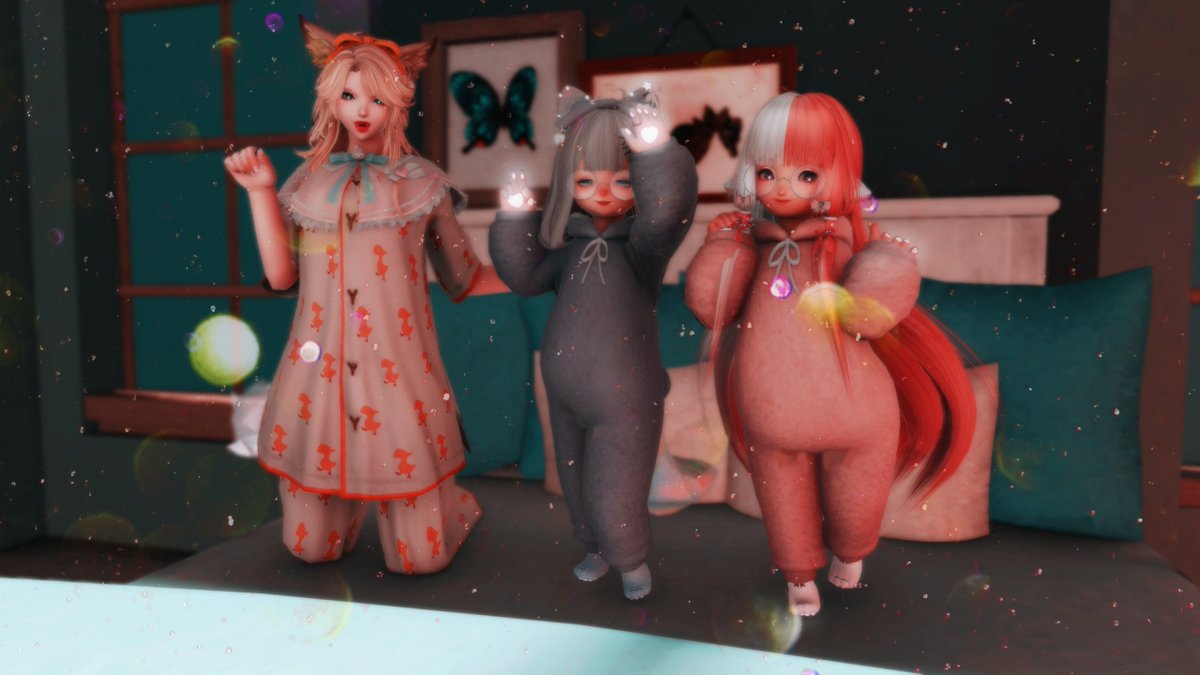 pajama party!!!
♡ #runasweets #milkswardrobe #yuriastyles #lalafell #nerasculpts ♡