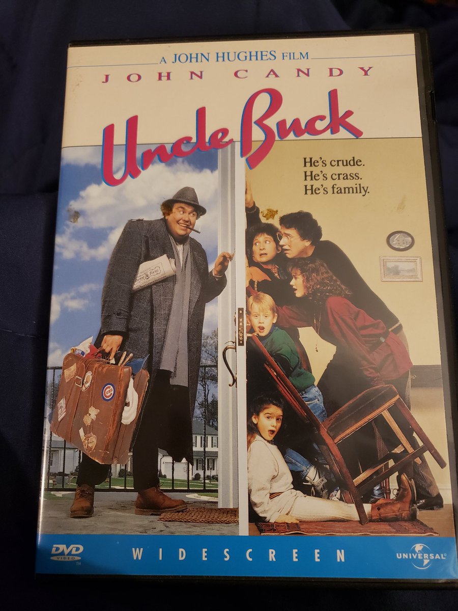 Now showing on my 80's Fest Movie marathon...Uncle Buck (1989) on DVD 📀! #UncleBuck #johncandy #ripjohncandy #MacaulayCulkin #JeanLouisaKelly #GabyHoffman #AmyMadigan #lauriemetcalf #annachlumsky #jayunderwood #PatriciaArquette #80s #80sfest #durandurantulsas5thannual80sfest