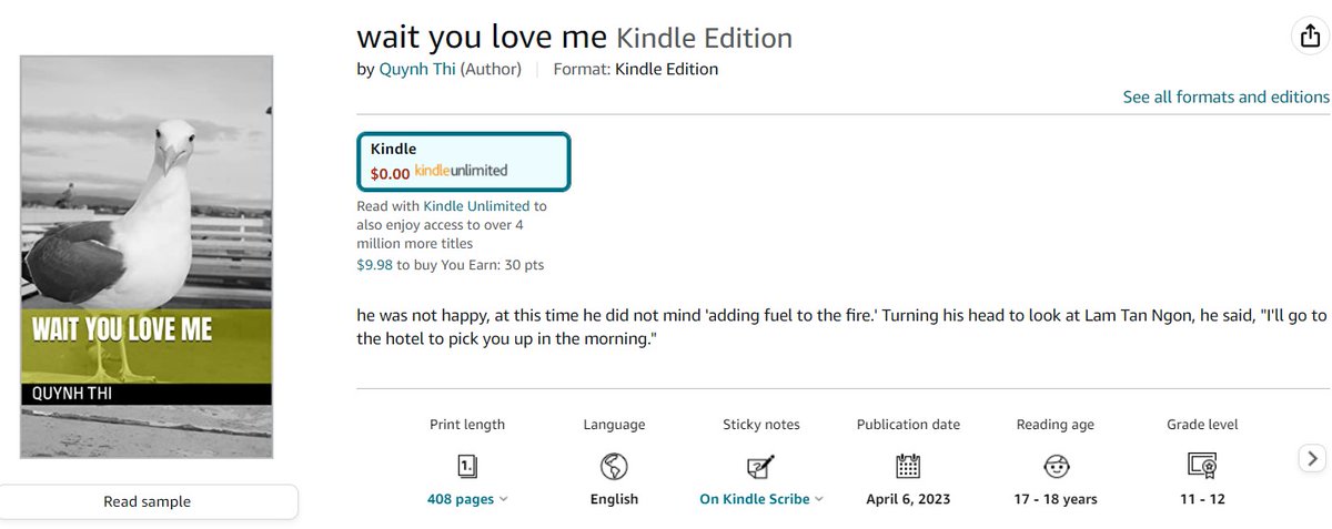 The AI bots have broken Amazon.
Take a look at the Best Sellers in Teen &amp; Young Adult Contemporary Romance eBooks top 100 chart.
I can see 19 actual legit books.
amzn.to/3Jy5Xkt
The rest are AI nonsense clearly there to click farm.
<a href="/AmazonKDP/">Kindle Direct Publishing</a> what are you doing about it?