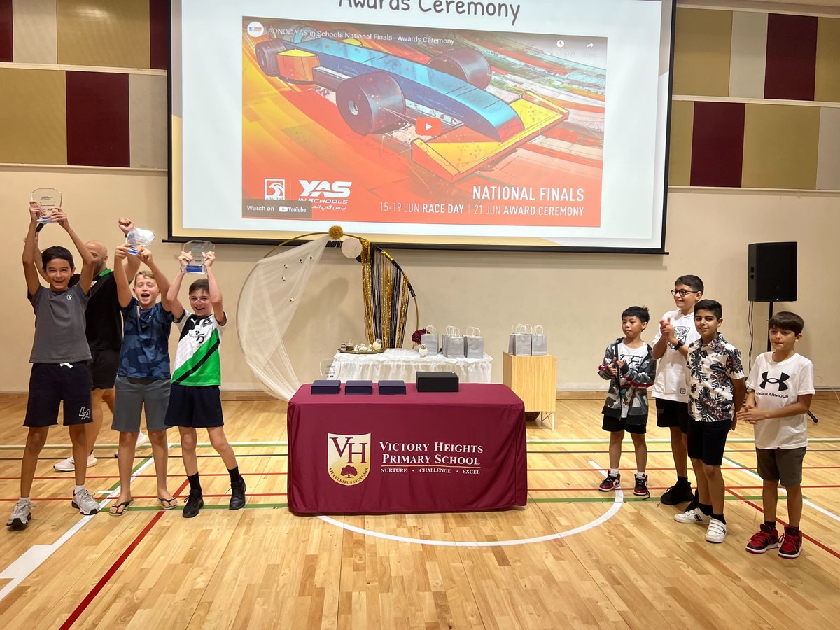 VHPrimary's tweet photo. Congratulations to Limitless for being crowned 2022/23 National Champions at the F1 Ethara in Abu Dhabi!
A special shout-out to Arrow for their remarkable achievements on the race track as well!
Thank you for inspiring us with your talent, dedication, and sportsmanship! https://t.co/dPwK3DXlah