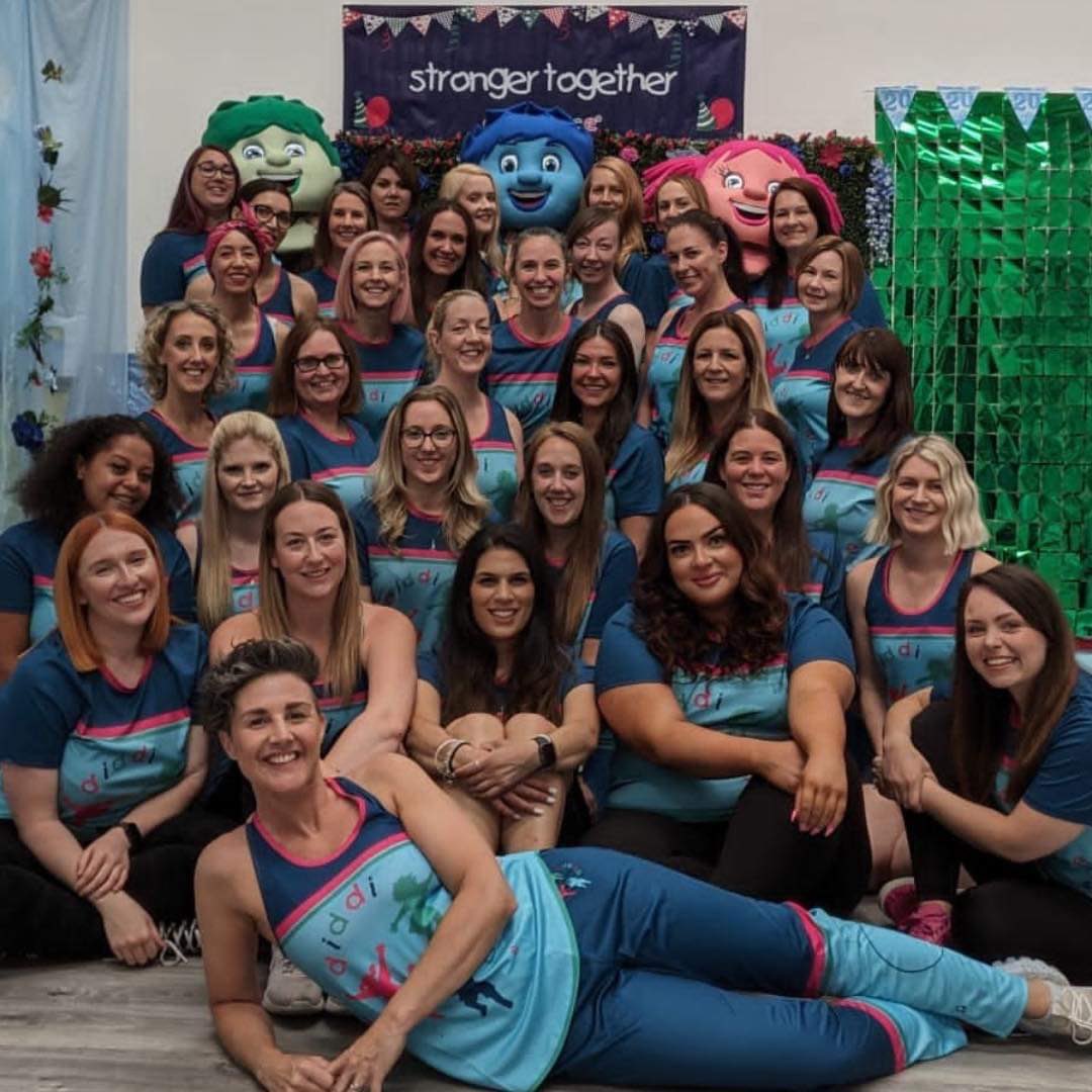 Fantastic franchise conference this weekend. The diddi dance crew is the best 🩵🩷💚💙