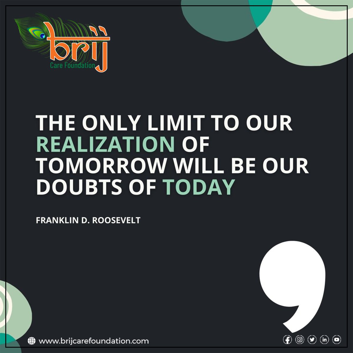 BrijCare's tweet photo. "Embracing Tomorrow's Potential: Overcoming Doubts to Achieve Limitless Realization."
#UnleashingPotential #LimitlessRealization #OvercomingDoubts #EmbracingTomorrow #brijcare https://t.co/t8xLhV8tQu
