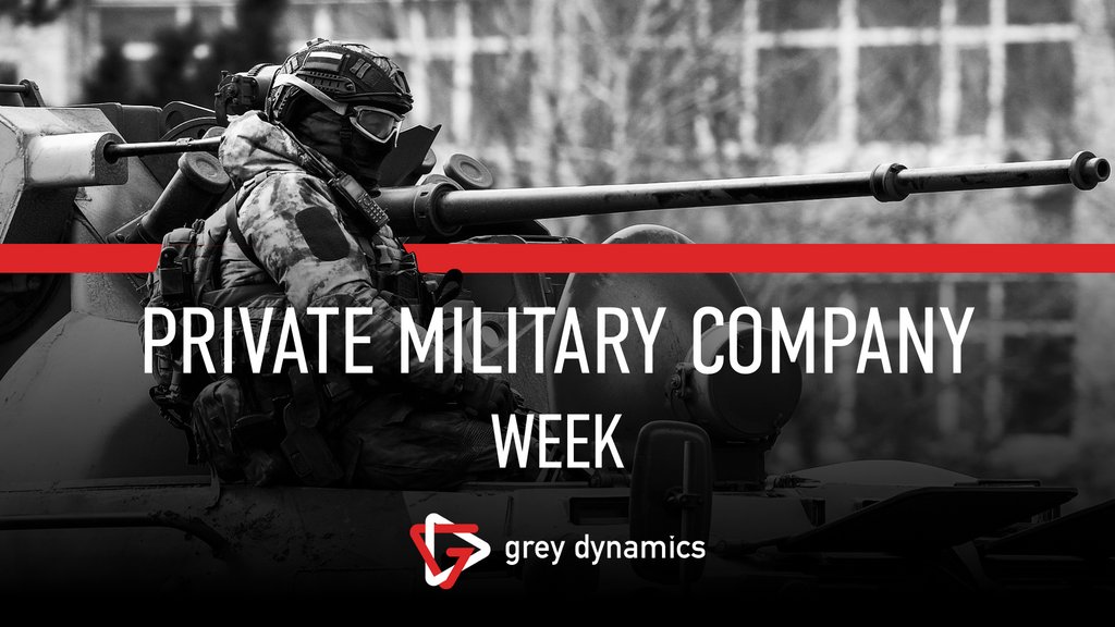 GreyDynamics's tweet photo. We are thrilled to announce the launch of our annual PMC WEEK at Grey Dynamics. This event is dedicated to exploring the multifaceted roles of Private Military Companies (PMCs) in the contemporary global security landscape.
#PMC #PMCWEEK #WagnerGroup #privatemilitarycontractors https://t.co/6Nci4CFIKO