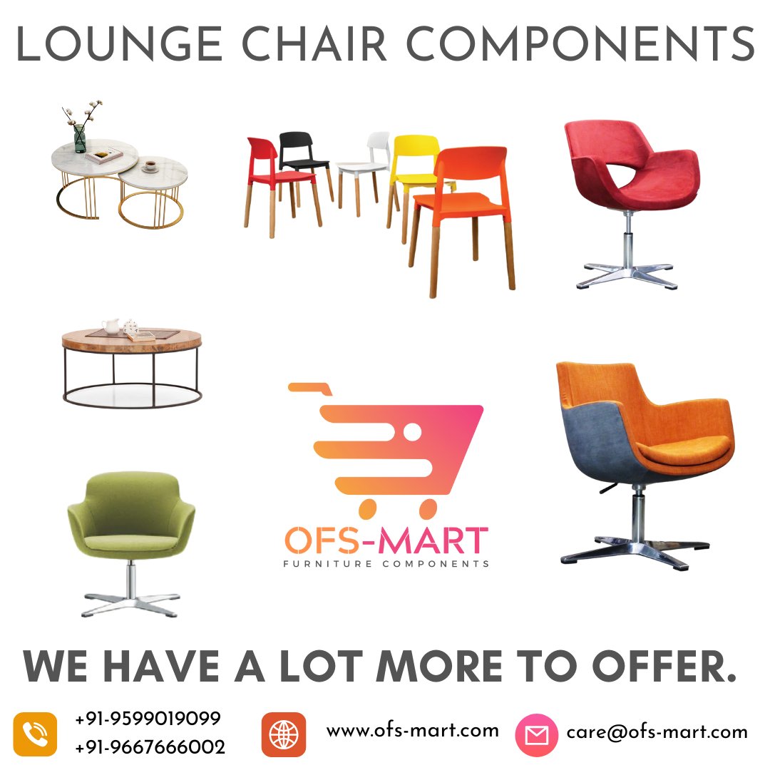 ofsmartIndia's tweet image. Elevate Your Furniture Business with Premium Lounge Furniture Components from OFS MART!

#OFSMART #LoungeFurnitureComponents #PremiumQuality #FurnitureBusiness #OfficeFurniture #LoungeChairs #ChairBases #FurnitureAccessories #EnhanceYourSpace #FurnitureDesign #BusinessSuccess