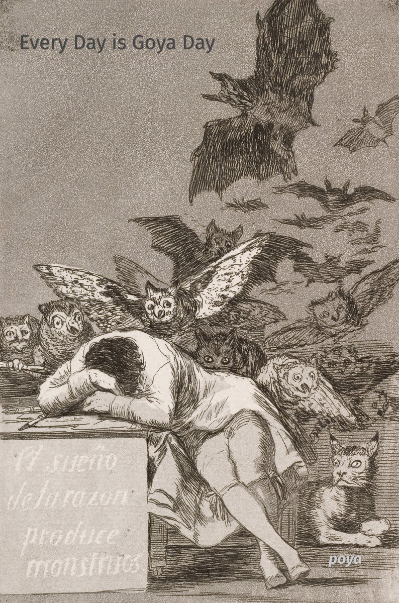 wishing one and none a happy multiversal day of goya