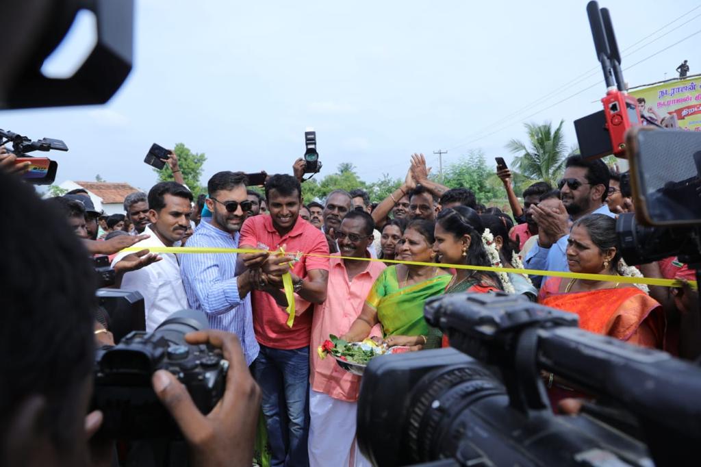 An honour for me to inaugurate and begin this exciting journey of Natarajan Cricket Academy which will give wings to several young talents in and around Chinnappampatti. Kudos to my friend @Natarajan_91 for bringing this dream to life.