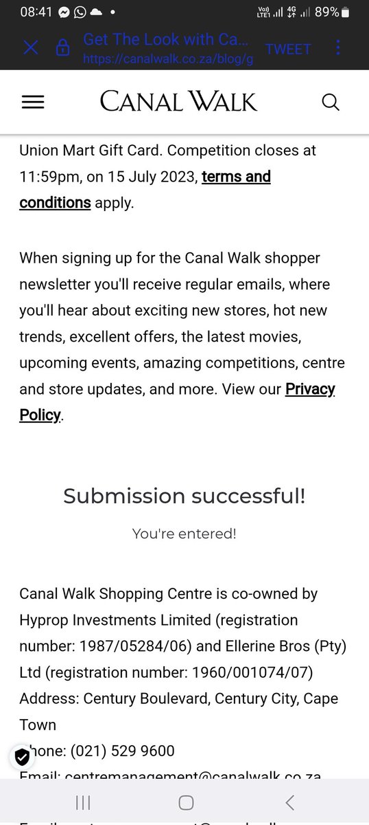 @canal_walk @capeunionmart Done ✔️ #CanalWalk #HaveItAll