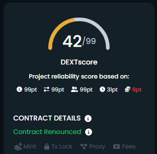 EightBitPepeERC's tweet photo. #Dextools score shot up to 42, keep interacting!  #8BITPEPE

https://t.co/lbC1btJlaV https://t.co/yGdUKjsn0R