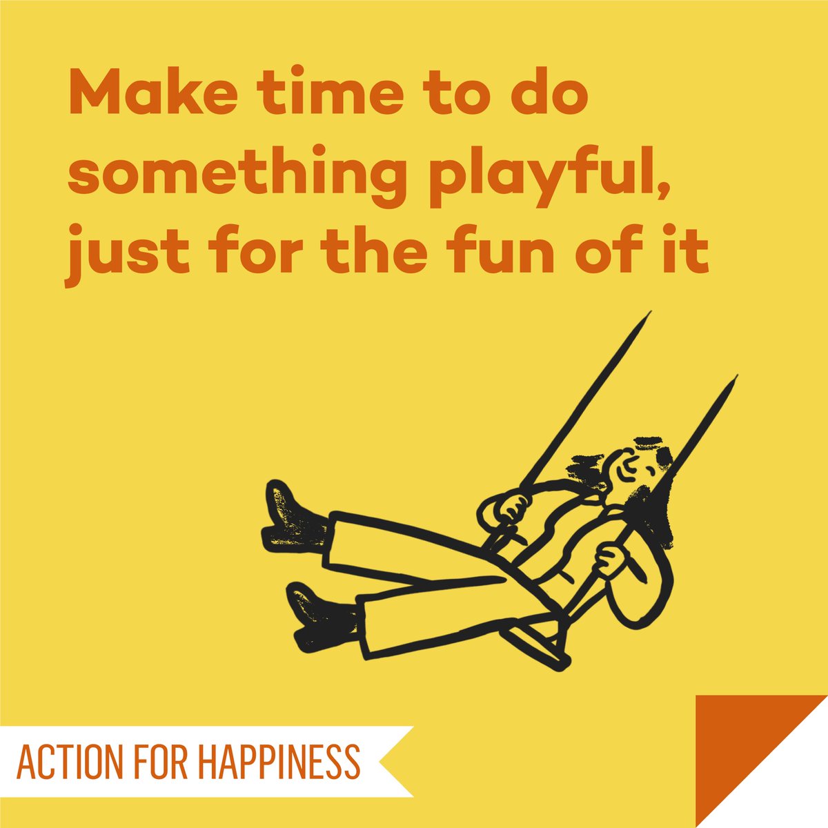 Joyful June - Day 26: Make time  to do something playful, just for the fun of it actionforhappiness.org/joyful-june #JoyfulJune