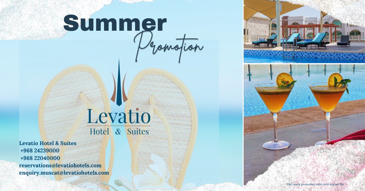 timesofoman's tweet photo. Sponsored:
Signature of Comfort!
#levatiohotelmuscat #levatio https://t.co/dfUJ3zHK2K