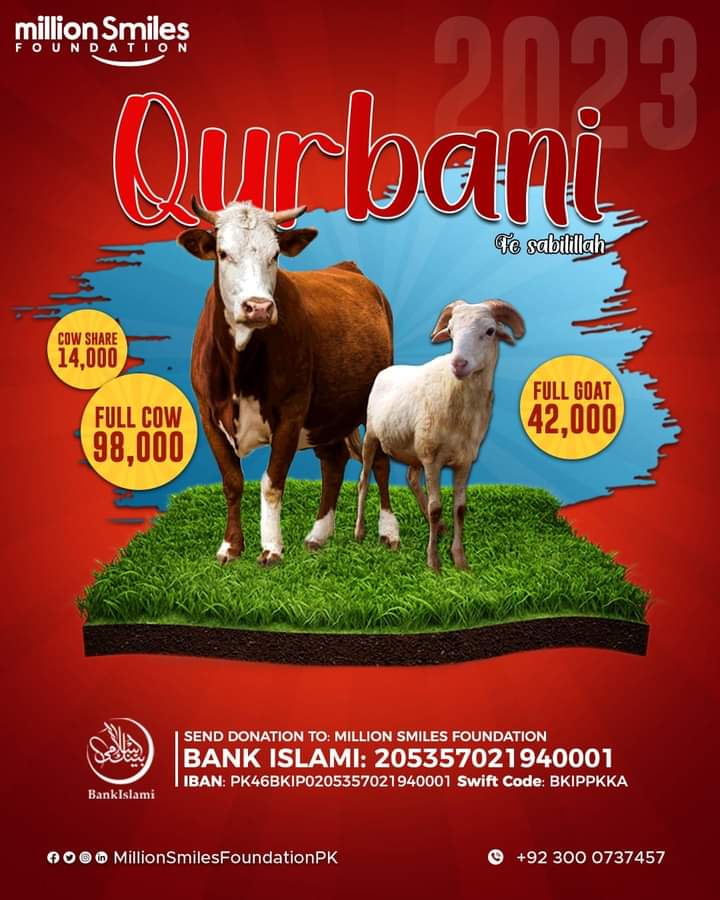 IsmatUsama's tweet image. #QurbaniFiSabeelLillah
#HelpWithAlkhidmat