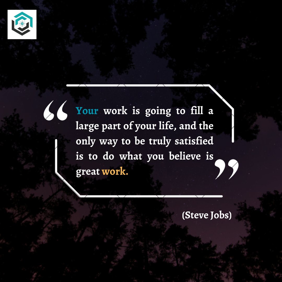 Xodeactech's tweet photo. The tasks you engage in will occupy a significant portion of your existence, and genuine satisfaction can only be attained by pursuing work that you consider remarkable.
#work #task #motivation #motivationalquotes #motivationalpost #mondaymotivation #monday #Xodeac #Xodeactech https://t.co/Qywb1beeY6