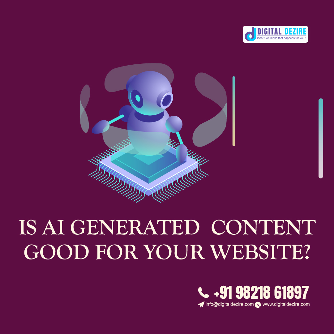 digitaldezire.com/is-ai-generate…

 #websitedevelopment #wordpresswebsite #marektingagency #websitedevelopmentcompany #websitecreation #websitedevelopementservices #marketingdigital #digitalmarketingagency #digitalmarketing #marketingonline