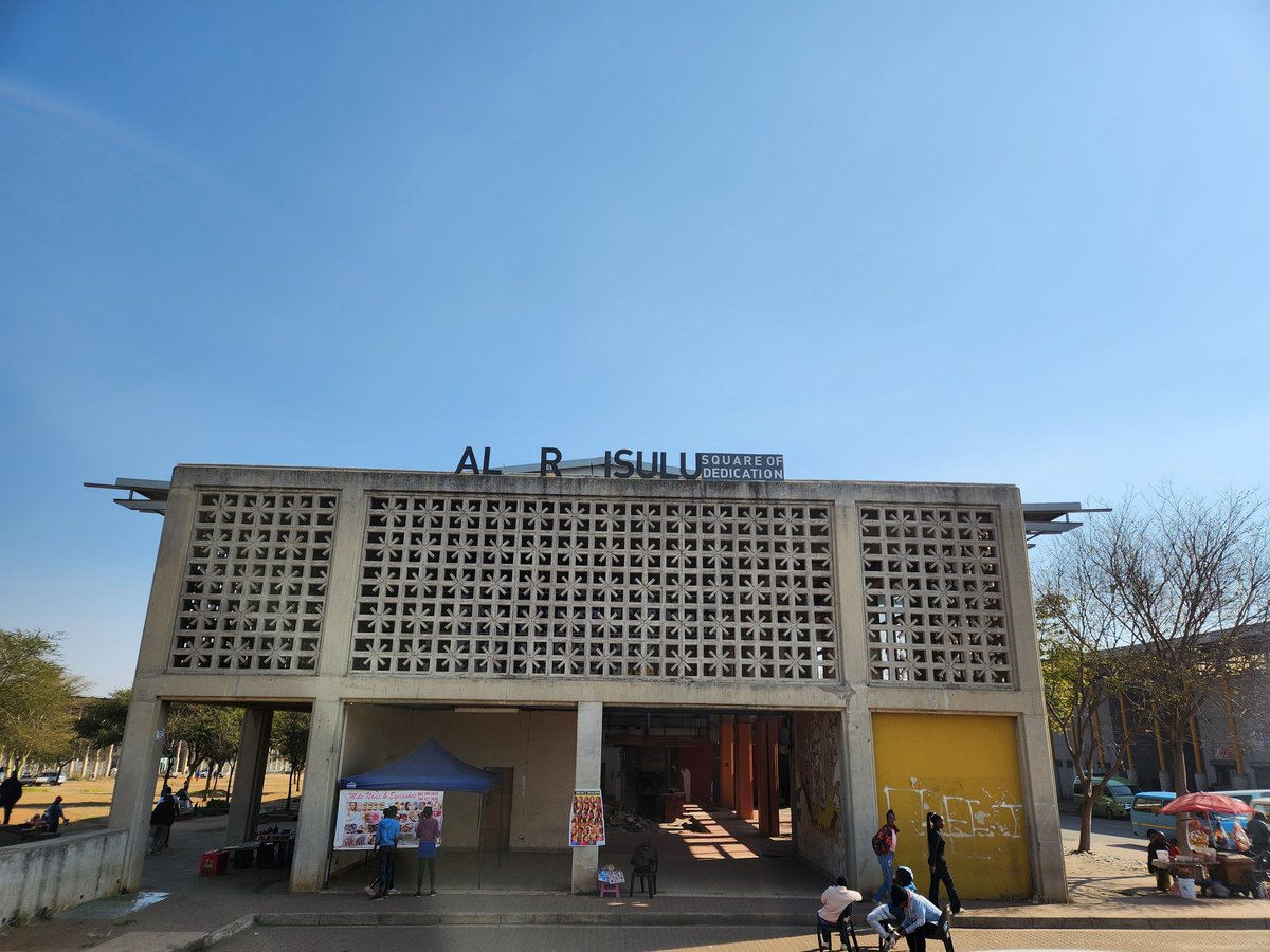 MokoboNtebo's tweet photo. This is the 160 million rand Walter Sisulu Square of Dedication, the site where the Freedom Charter was adopted in 1955. It was declared the national-heritage site in 2005. But it has been vandalized with almost all shops closed. Tourists have also deserted the site #sabcnews https://t.co/DNxjk2ZAuF
