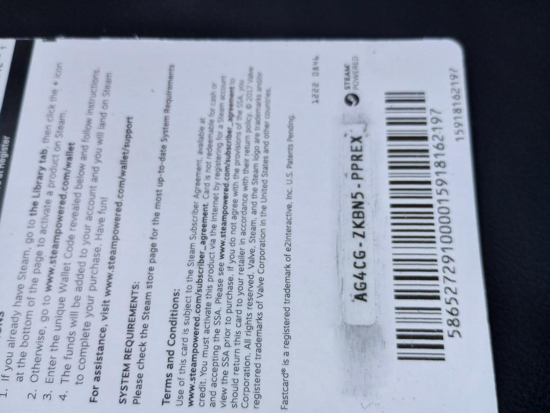 Wizzexchange's tweet photo. 📢📢📢
Steam card *4 redeemed successfully. 
Trade with Wizz_exchange https://t.co/lER9JTkJXl https://t.co/oDn5aOz1uc