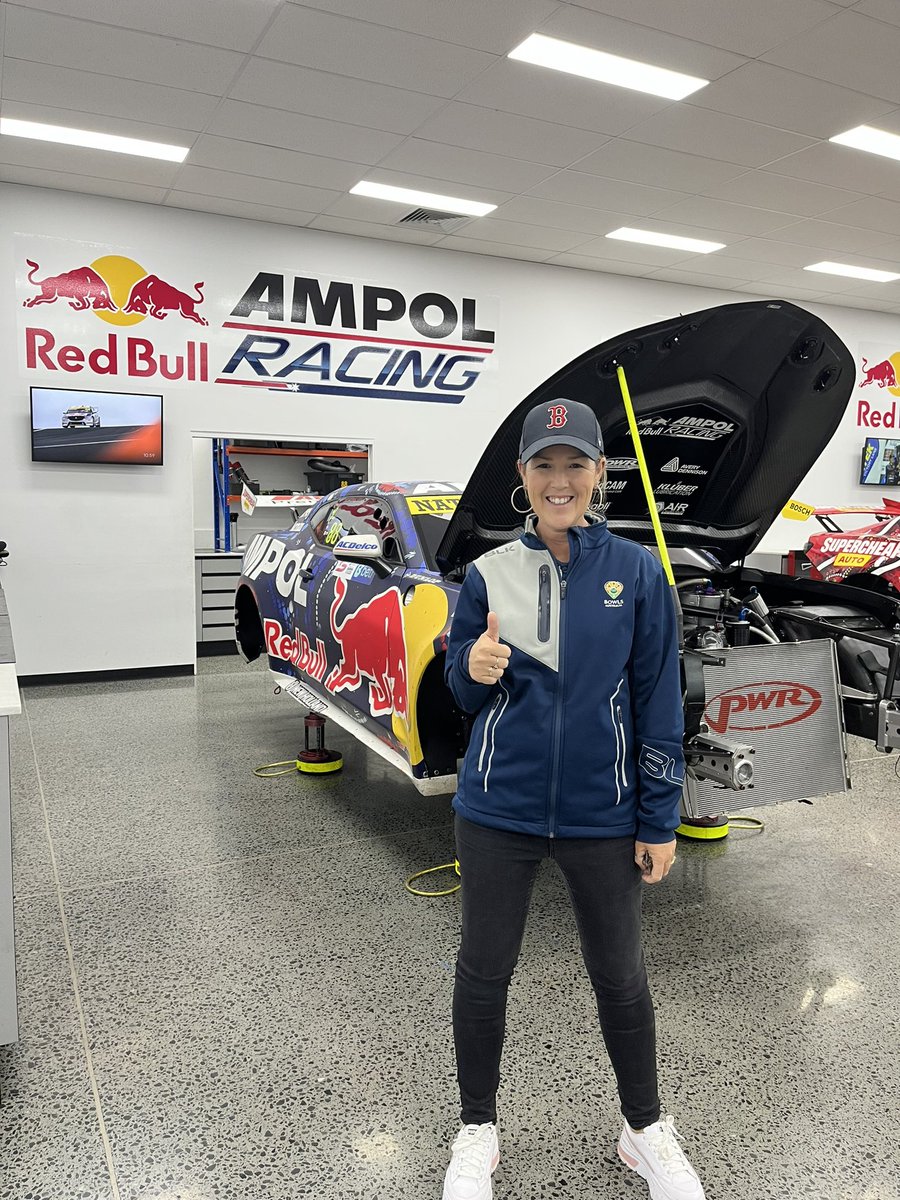 Amazing experience today inside <a href="/redbullampol/">Red Bull Ampol Racing</a> Racing HQ. Huge thanks to Mark Dutton and the <a href="/tripleeightaus/">Triple Eight Race Engineering</a> Race Engineering Team for the generosity of your time and openness chatting all things High Performance, Culture, People and Success. Inspired and Energised! 💫