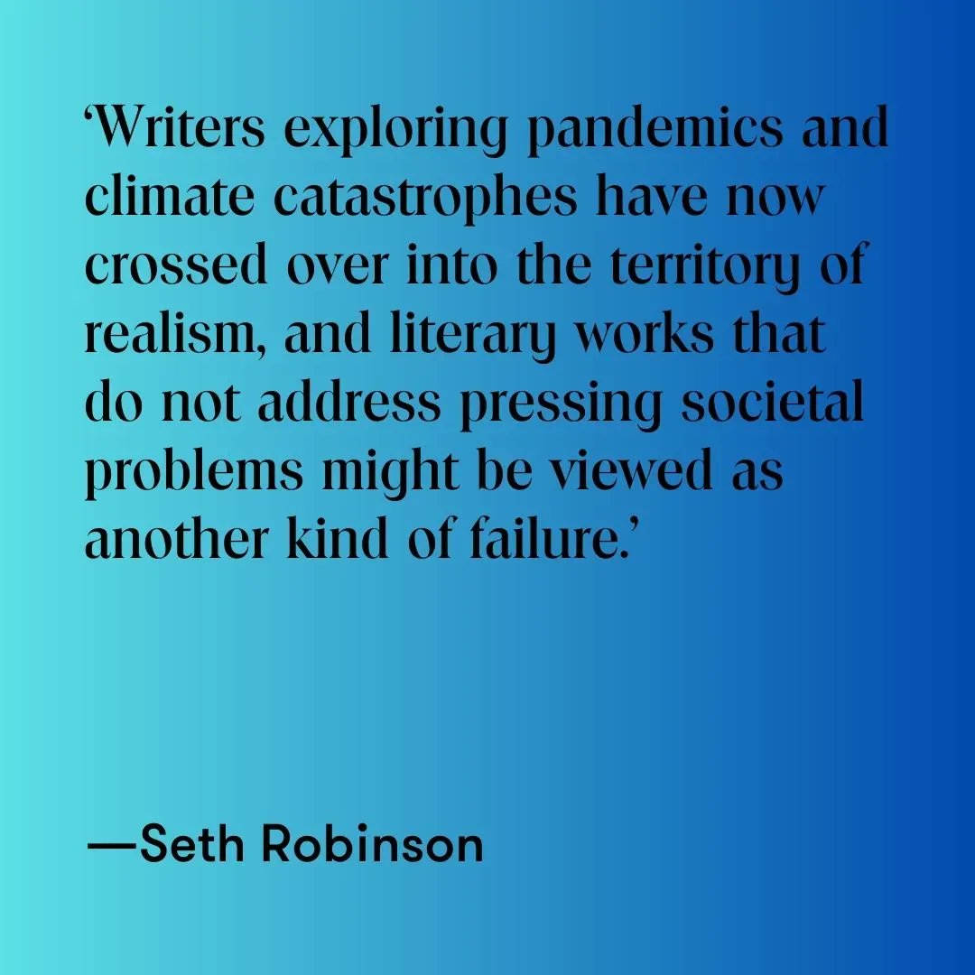 Seth Robinson on literature in the time of global crisis.

Read more → buff.ly/3oYzFIo