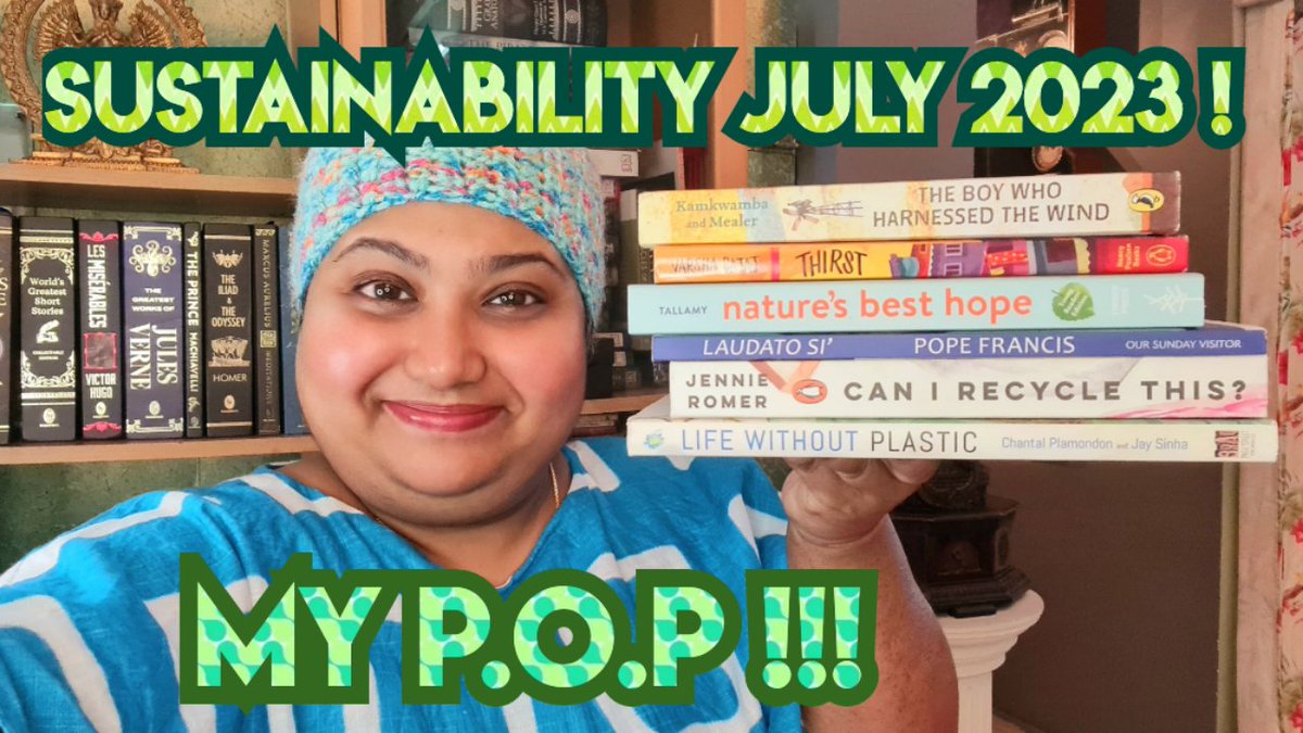 Hi Everyone! It's almost July and on Booktube we have Faith from.her youtube channel - Faith&amp;Books hosting Sustainability July 2023 inspired by plastic free July.Join us &amp; watch my video for this readathon here -
youtu.be/EcmJRFZqyyI
#booktube
#sustainabilityjuly
