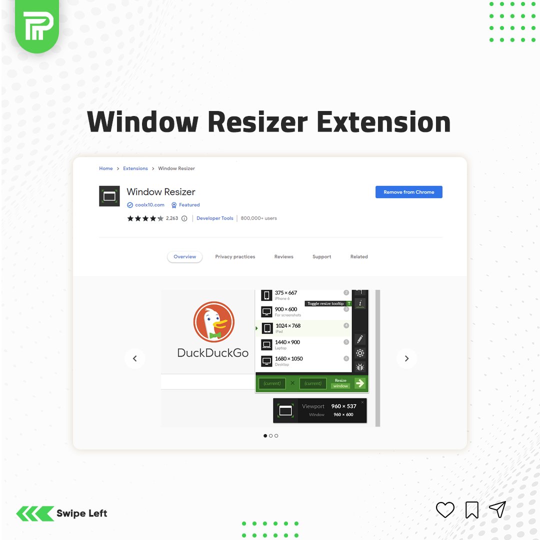 ProvisTech's tweet image. Calling all developers out there! Boost your coding productivity with these game-changing Chrome extensions! 
#DeveloperTools #CodingProductivity #ChromeExtensions #TechTips #TechLife #CodeOptimization #WorkflowEnhancement #DebuggingMadeEasy #CodingCommunity