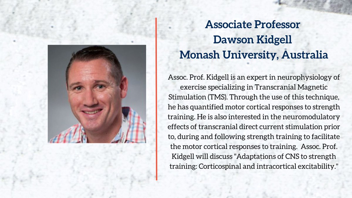 JYUsport_health's tweet photo. The 4th theme of the 12th ICST is exploring Neural adaptations and the biomechanics of strength training.

Keynote speakers Dawson Kidgell and @Doc_Haff, and invited speakers @angesorensen and Jarmo Piirainen will be presenting. 

Make sure to register! 👉 https://t.co/ltnyPVlxAC https://t.co/1Ek8HJ1jjf