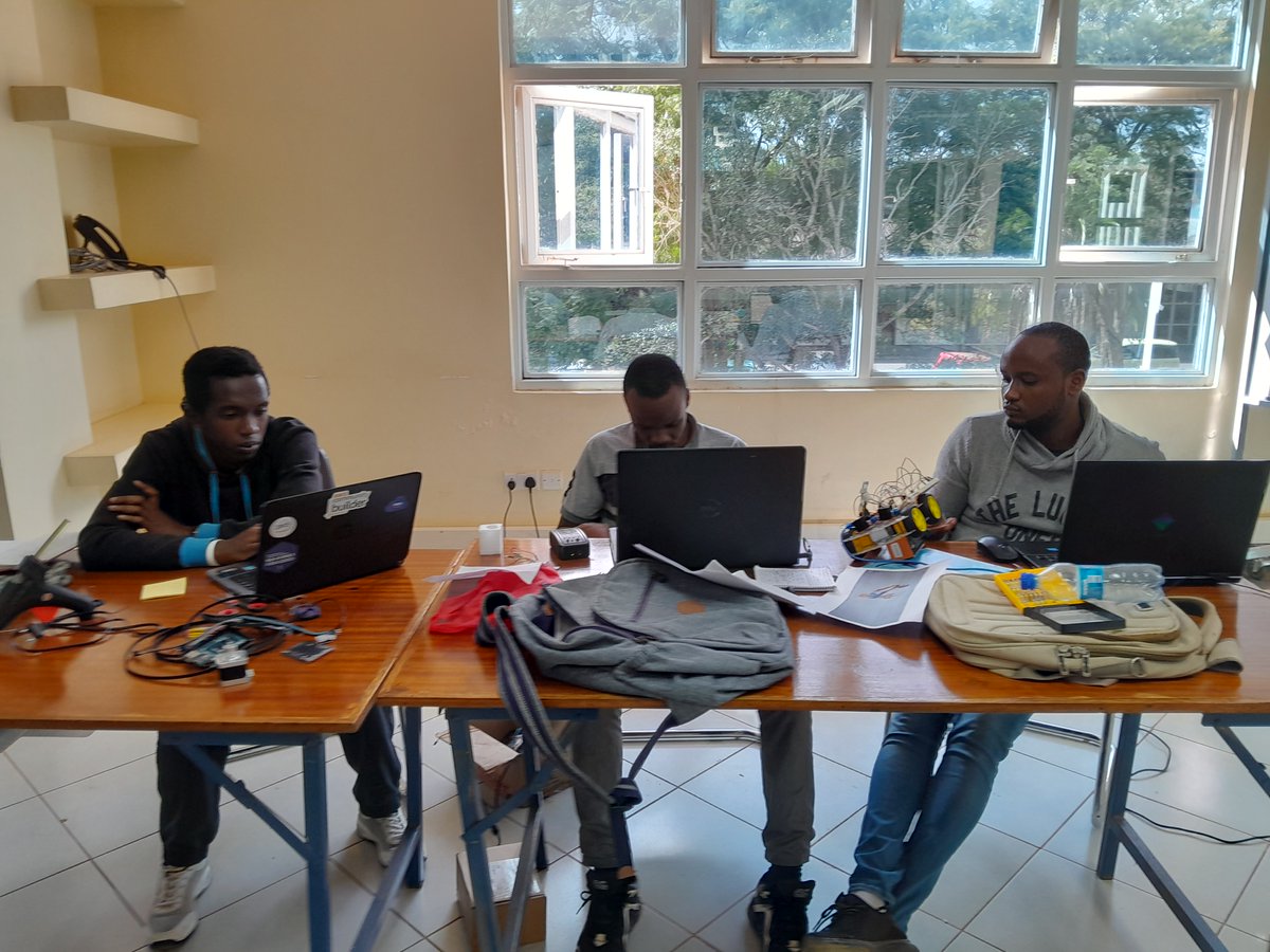 codewithlenny's tweet image. (0/3) After a few years of web development, I have landed on robotics once again🤓.
Currently leading a team that&apos;ll represent @DiscoverJKUAT at the ROBOKEN National Robotics Competition. 🧵
#Robotics #roboticsengineering #ros2 #Python3