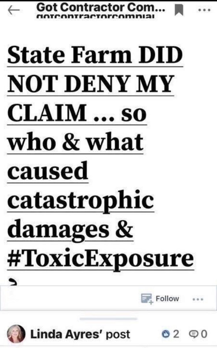 WorkCompLinda's tweet image. #StateFarmFiles ☔️
#Cahoots ☔️
#InsurerWars ☔️🪖🧐

#PlantLinkTrees : LindaAyres.com 🦅