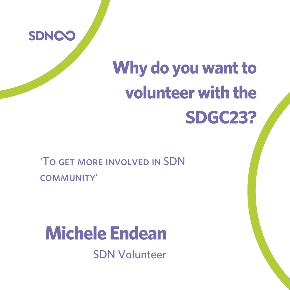 👋 Meet Michele Endean, a talented Design Strategist and Service Designer hailing from the USA.

#SDGC23 #GlobalConferenceVolunteers #ServiceDesign #DesignThinking