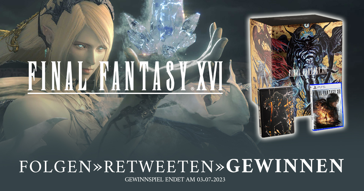 Am besten startet man in den Montag mit einem Gewinnspiel! 🎁 Folgt @SquareEnixDE und @PlayStationDE, retweetet diesen Beitrag und schnappt euch die #FinalFantasyXVI Collector's Edition. 🔥 TNB: play.st/3CKh9GX