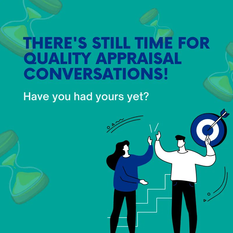 Quick reminder! There's still time for your AfC appraisal. Have you had yours yet?
For support materials, check the Training Interface or the Employee Journey Intranet pages.