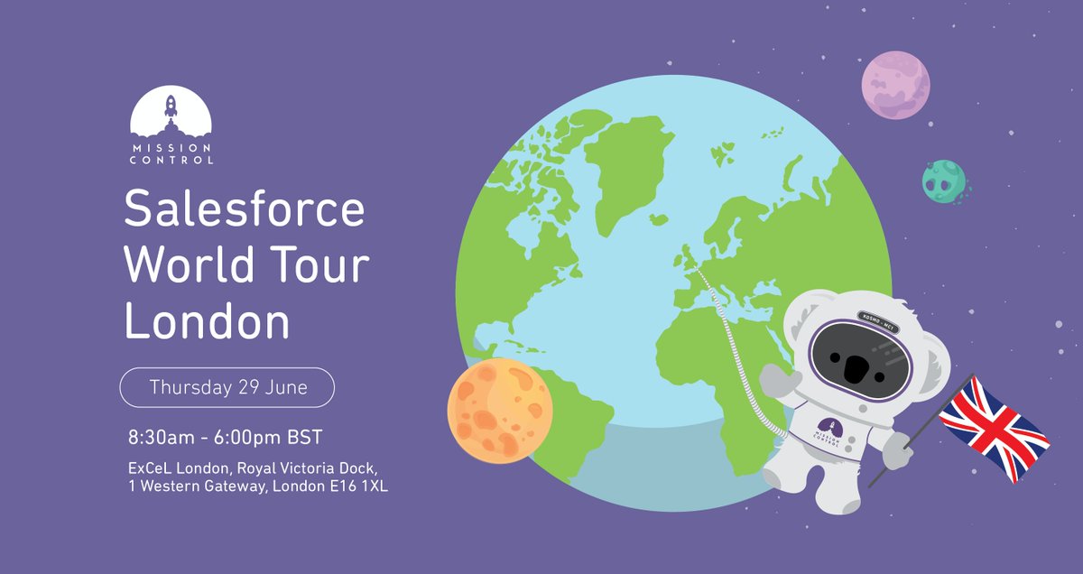 Interested in a #Salesforce native #projectmanagement platform that can handle time, resourcing, billing, collaboration &amp; programs? Come down to booth 231 at #WorldTourLondon this Thursday &amp; discuss your requirements with our Mission Control experts 🚀aprika.com/missioncontrol